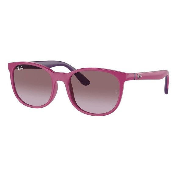 A0940Z New RAY-BAN Violet Square RJ9079S 71498H Sunglasses Women - Picture 1 of 6